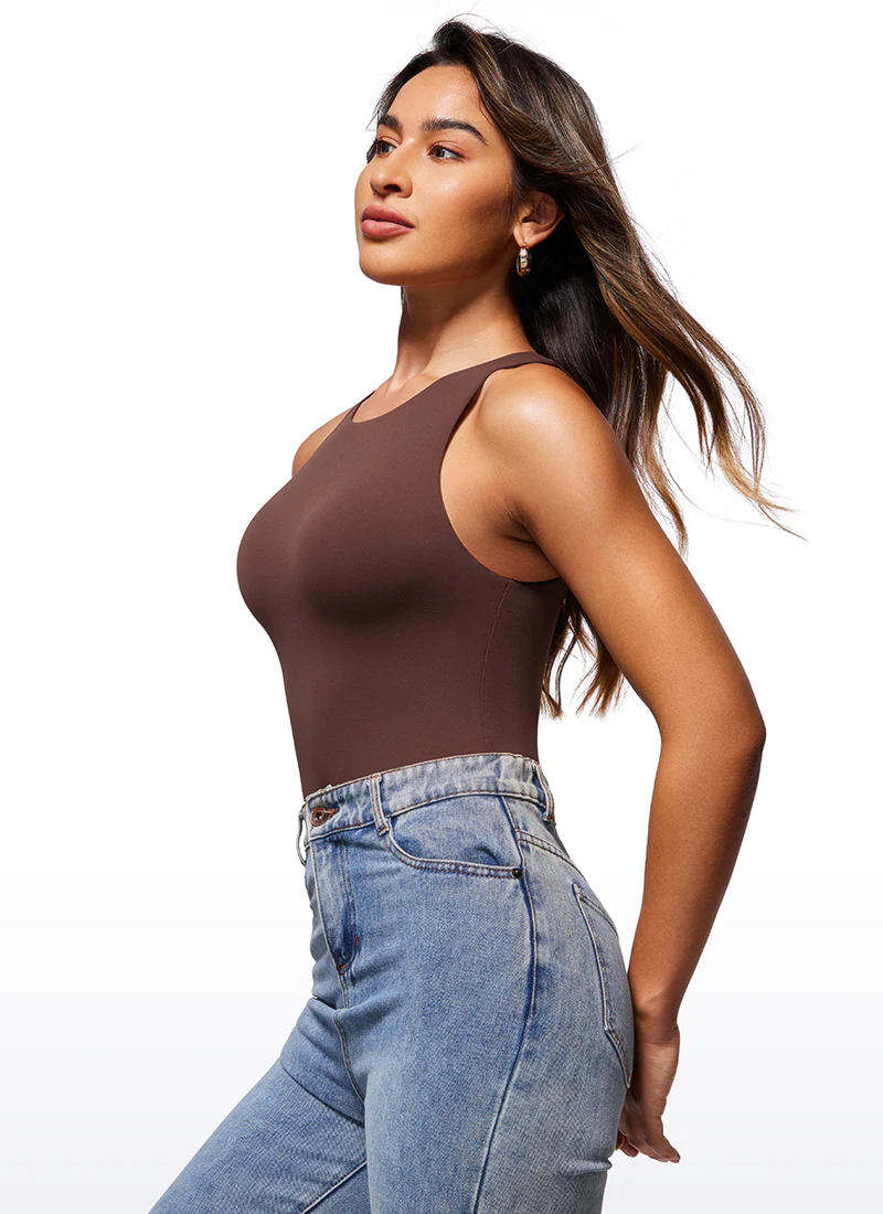 Butterluxe High Neck Racerback Bodysuits - Image 30