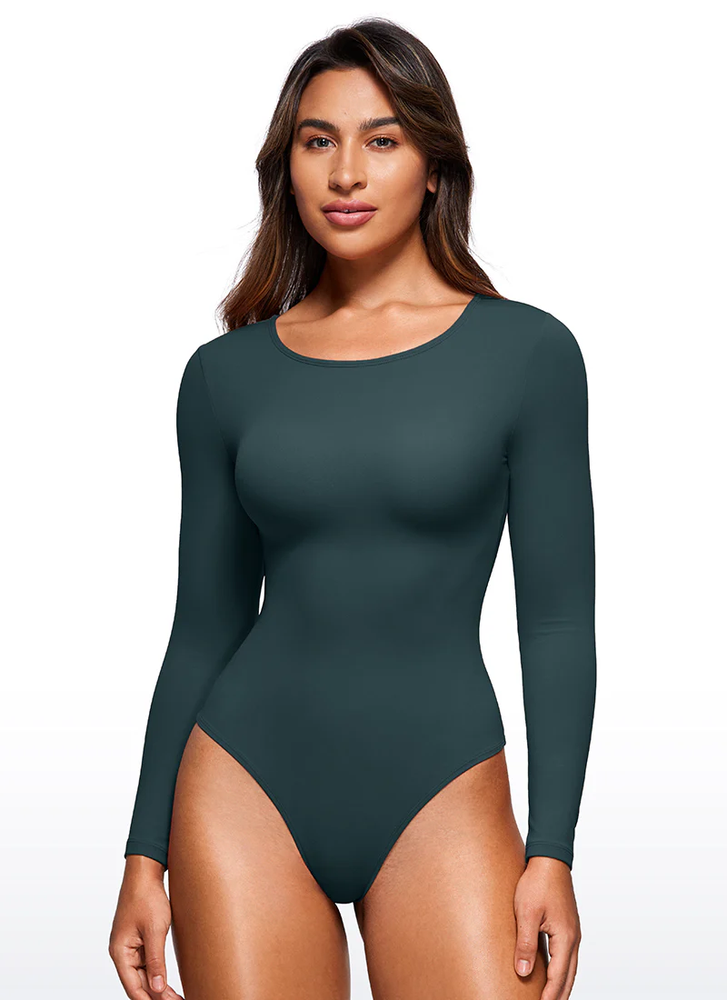 Butterluxe Long Sleeve  Crew Neck Bodysuits - Image 11