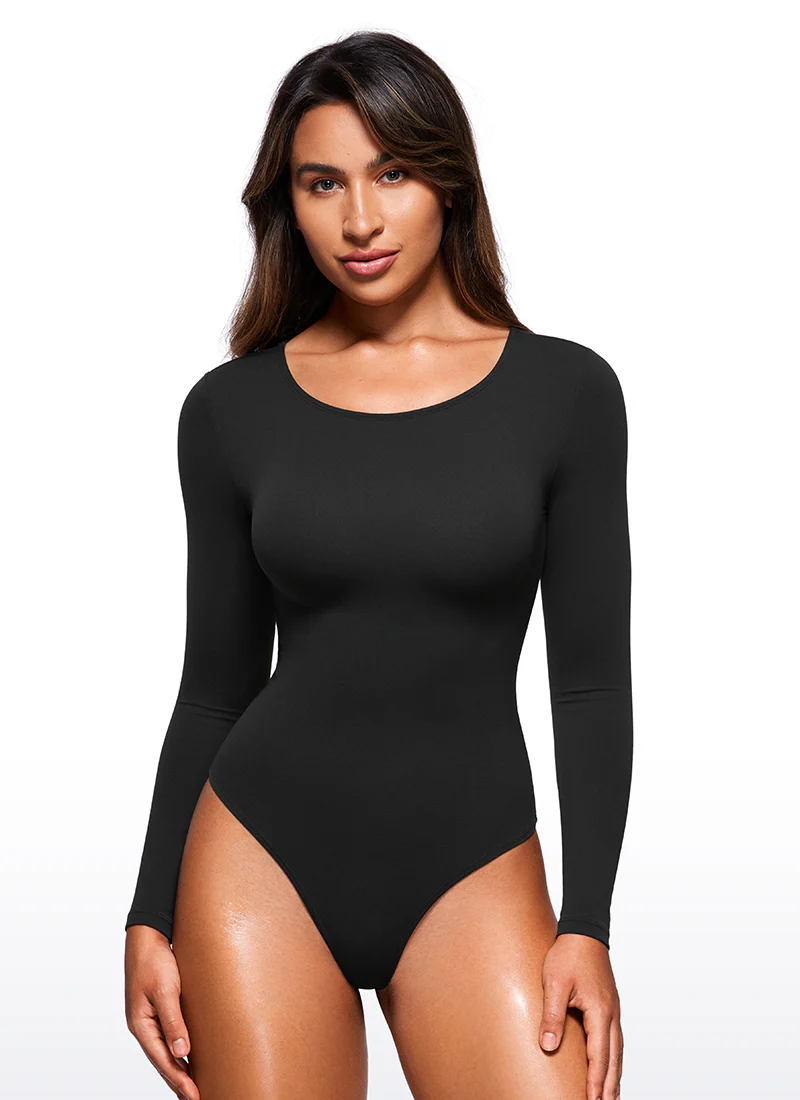 Butterluxe Long Sleeve  Crew Neck Bodysuits - Image 16