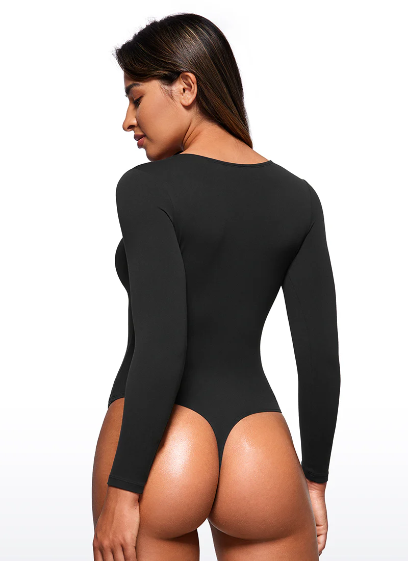 Butterluxe Long Sleeve  Crew Neck Bodysuits - Image 17