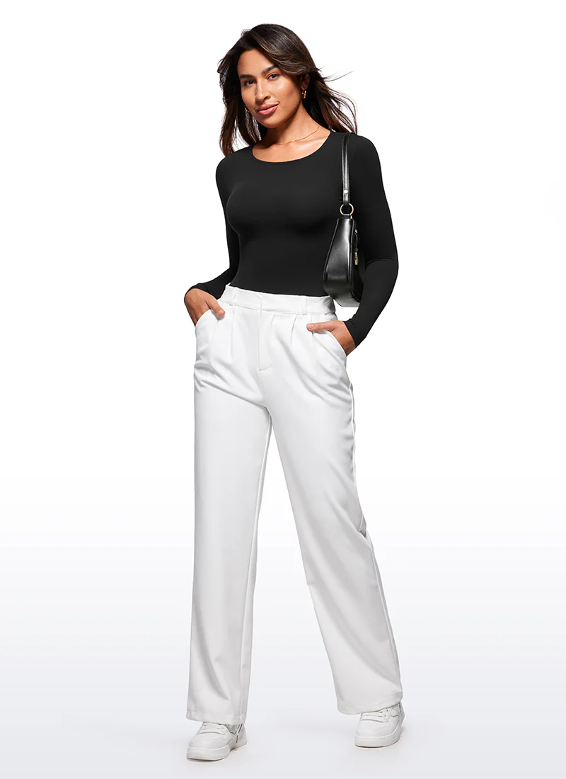 Butterluxe Long Sleeve  Crew Neck Bodysuits - Image 18