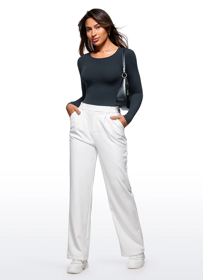 Butterluxe Long Sleeve  Crew Neck Bodysuits - Image 23