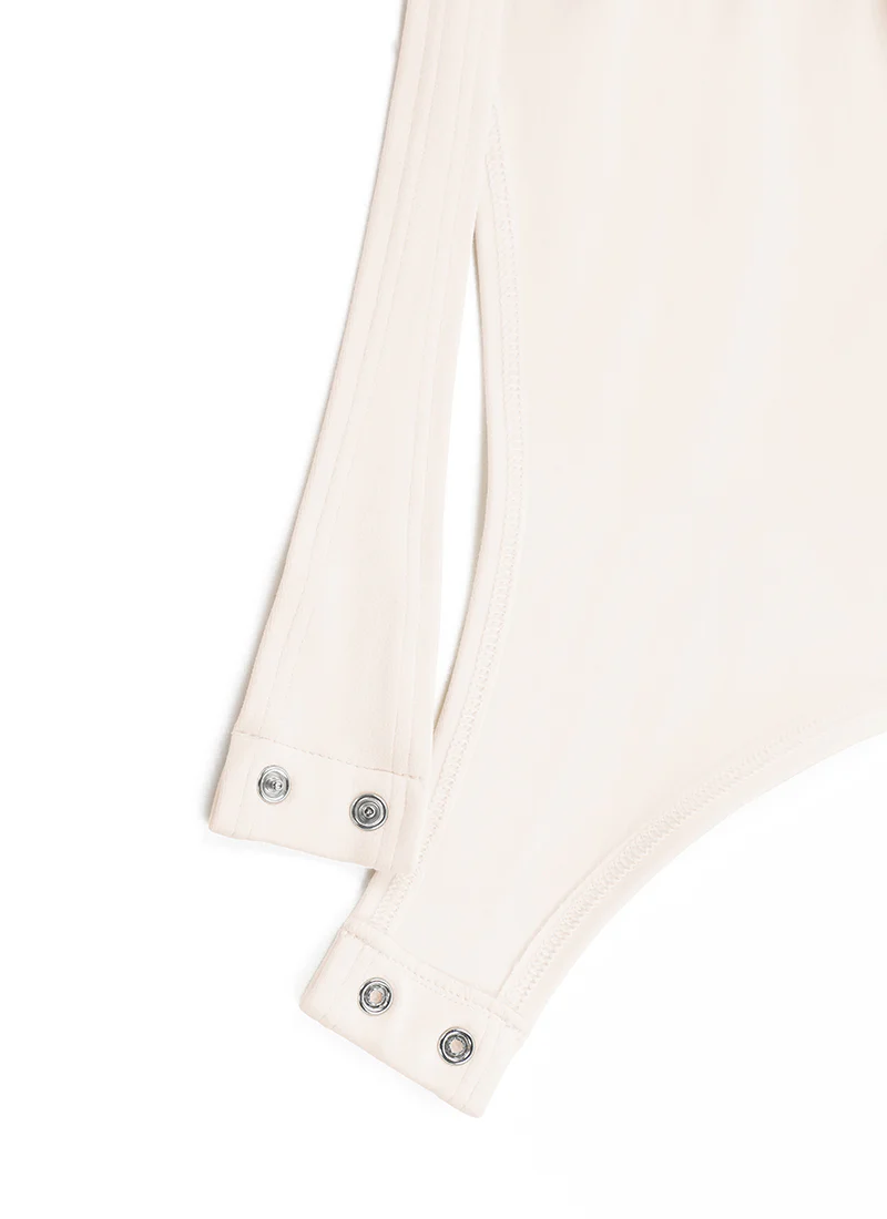 Butterluxe Square Neck Long Sleeve Bodysuits - Image 10