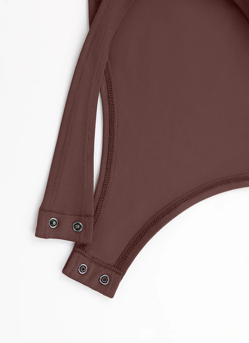 Butterluxe Square Neck Long Sleeve Bodysuits - Image 29