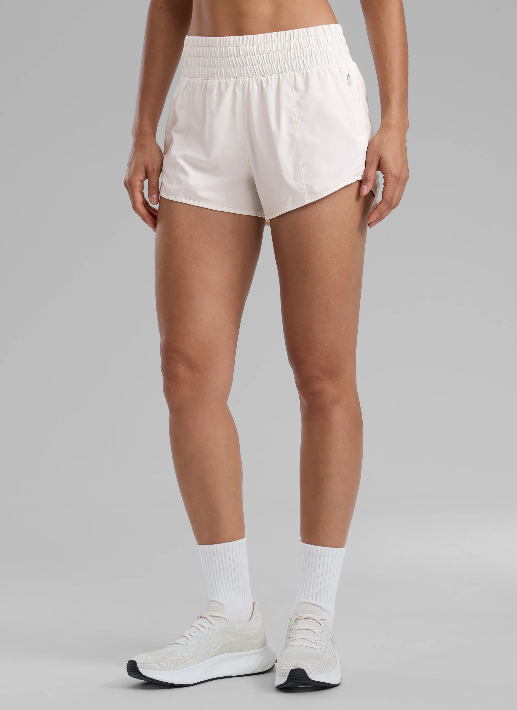 Feathery-Fit Soft Lined Zip Pocket Shorts 2.5'' - Image 16