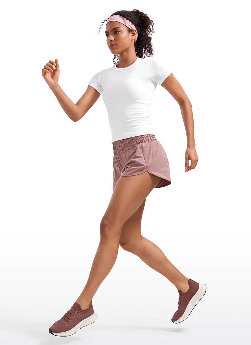 Feathery-Fit Soft Pocket High Rise Shorts 3'' - Image 12