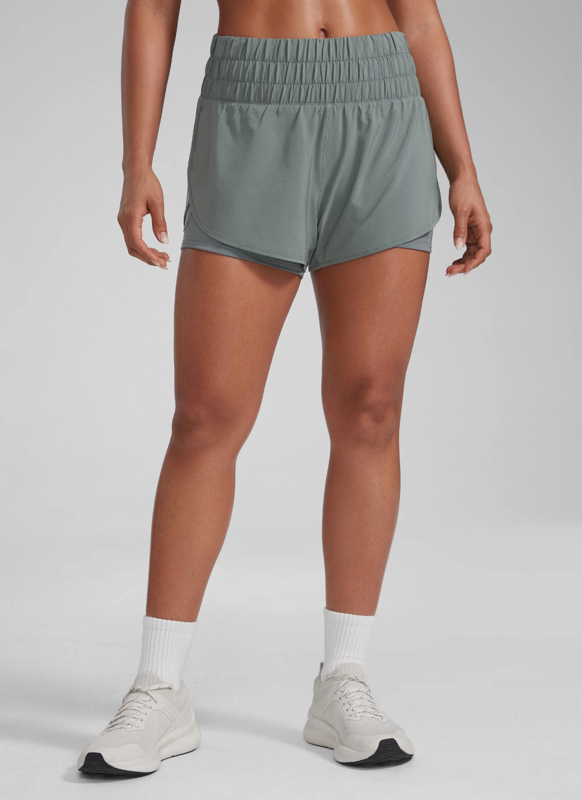Feathery-Fit Soft  2 in 1 High Rise Shorts 3'' - Image 16