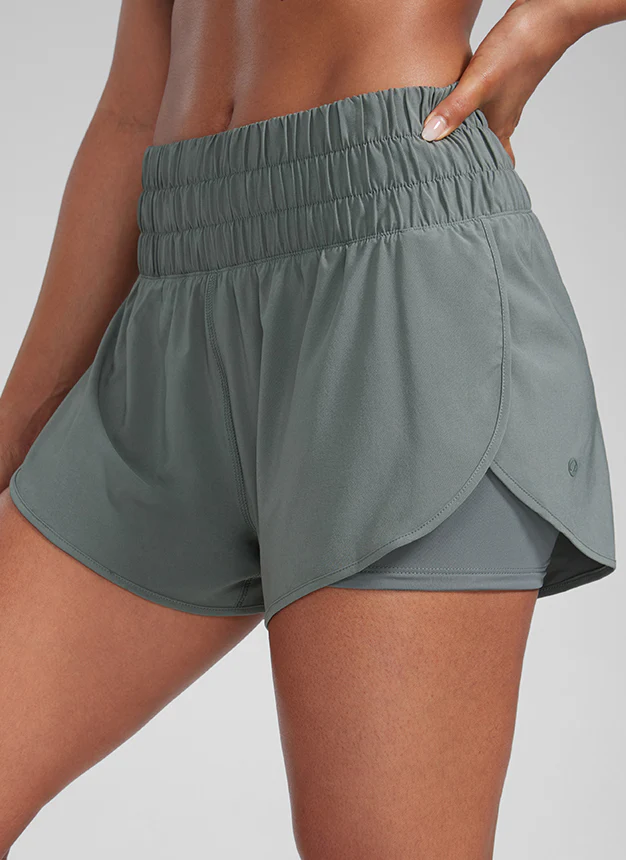 Feathery-Fit Soft  2 in 1 High Rise Shorts 3'' - Image 18