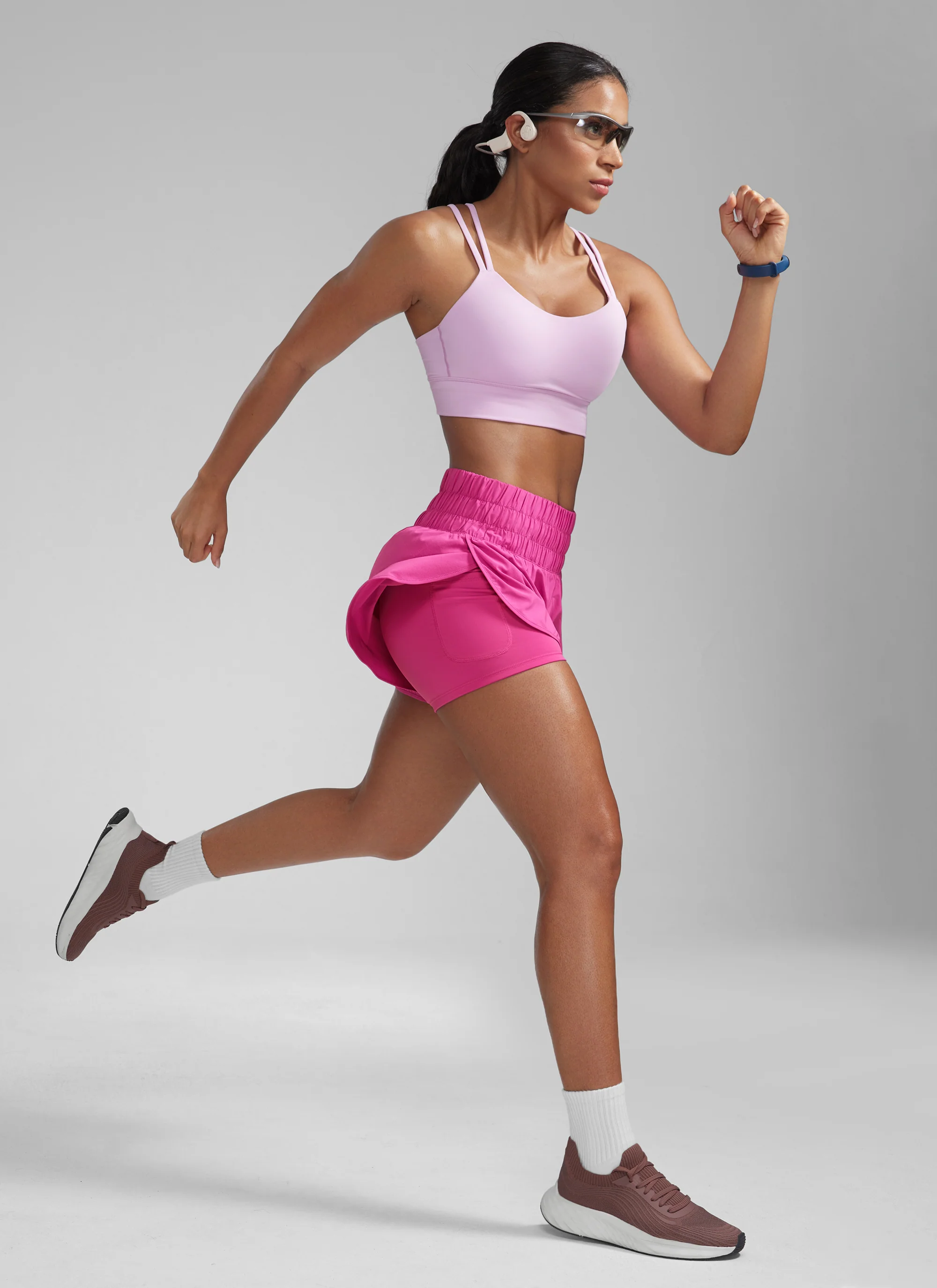 Feathery-Fit Soft  2 in 1 High Rise Shorts 3'' - Image 34