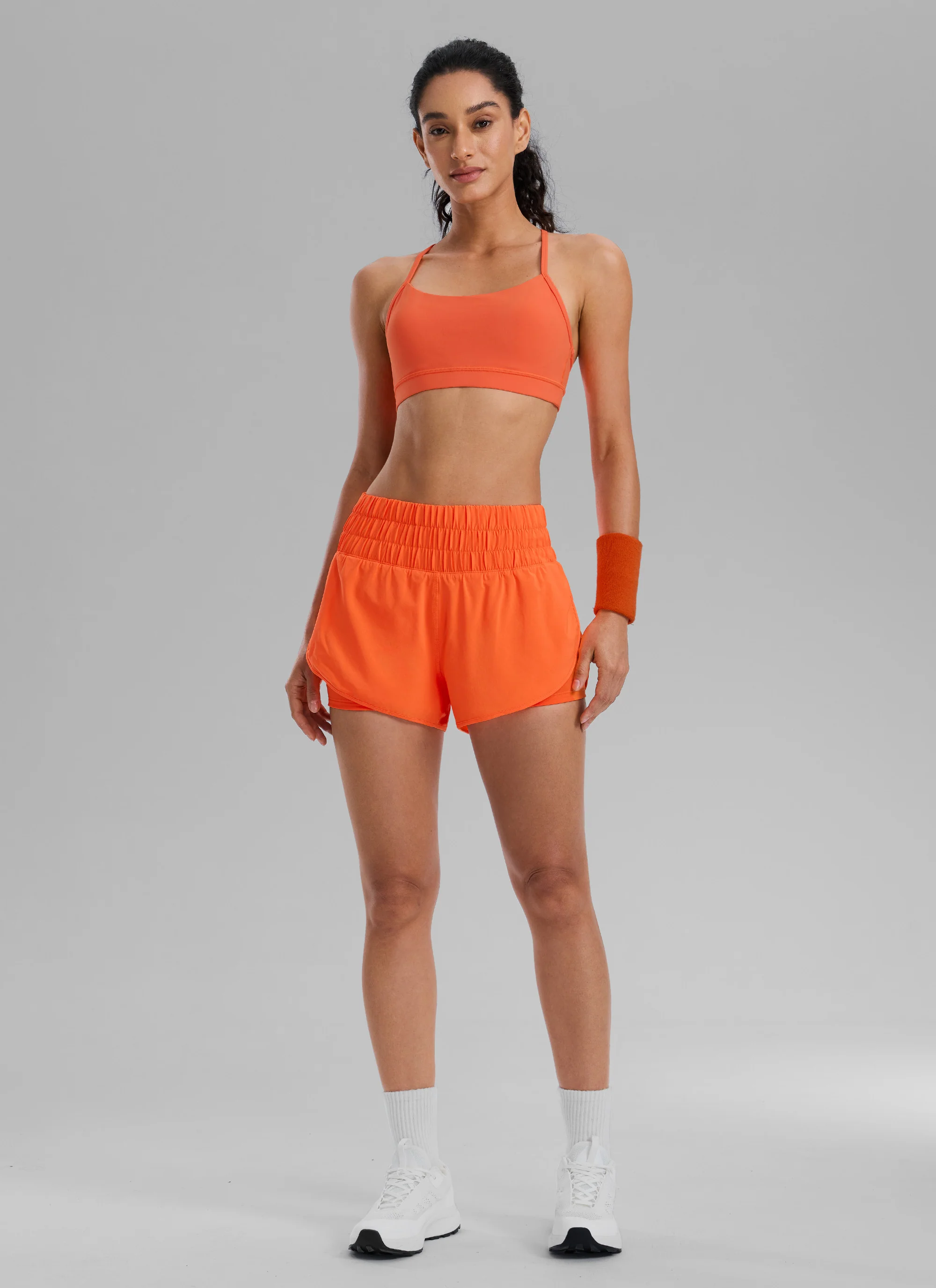 Feathery-Fit Soft  2 in 1 High Rise Shorts 3'' - Image 41
