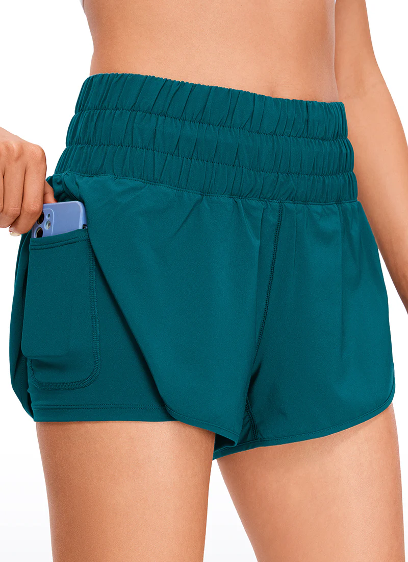 Feathery-Fit Soft 2 in 1 High Rise Shorts 3'' - Image 11