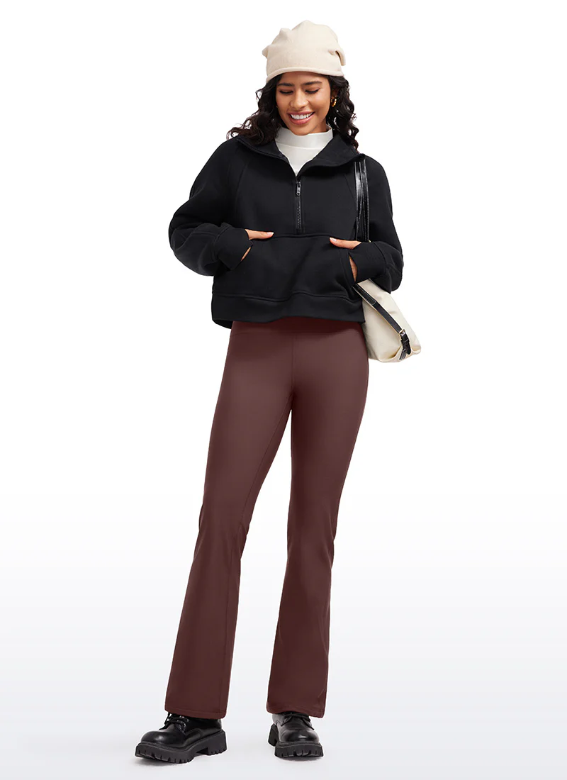 Fleece Lined Flare Legging 31" - Image 19