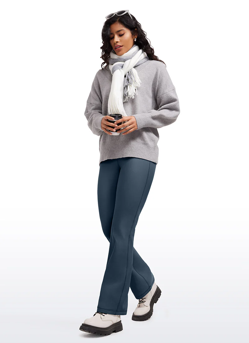 Fleece Lined Flare Legging 31" - Image 3