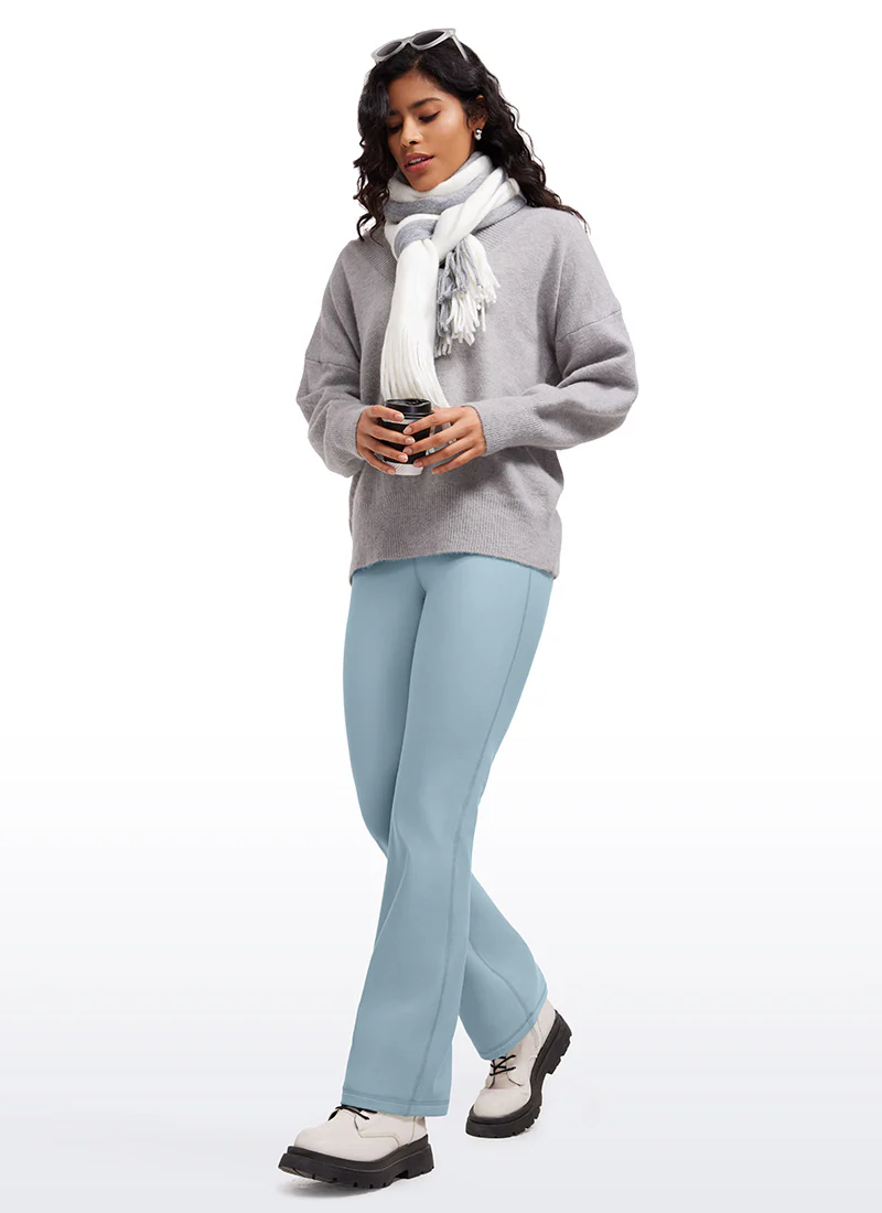 Fleece Lined Flare Legging 31" - Image 42