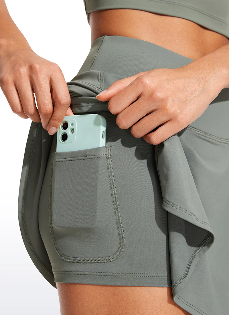 UPF 50+ High Rise Flowy Skirt 14'' - Image 7