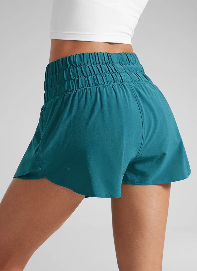 Feathery-Fit Soft 2 in 1 Zip Pocket Shorts - Image 25