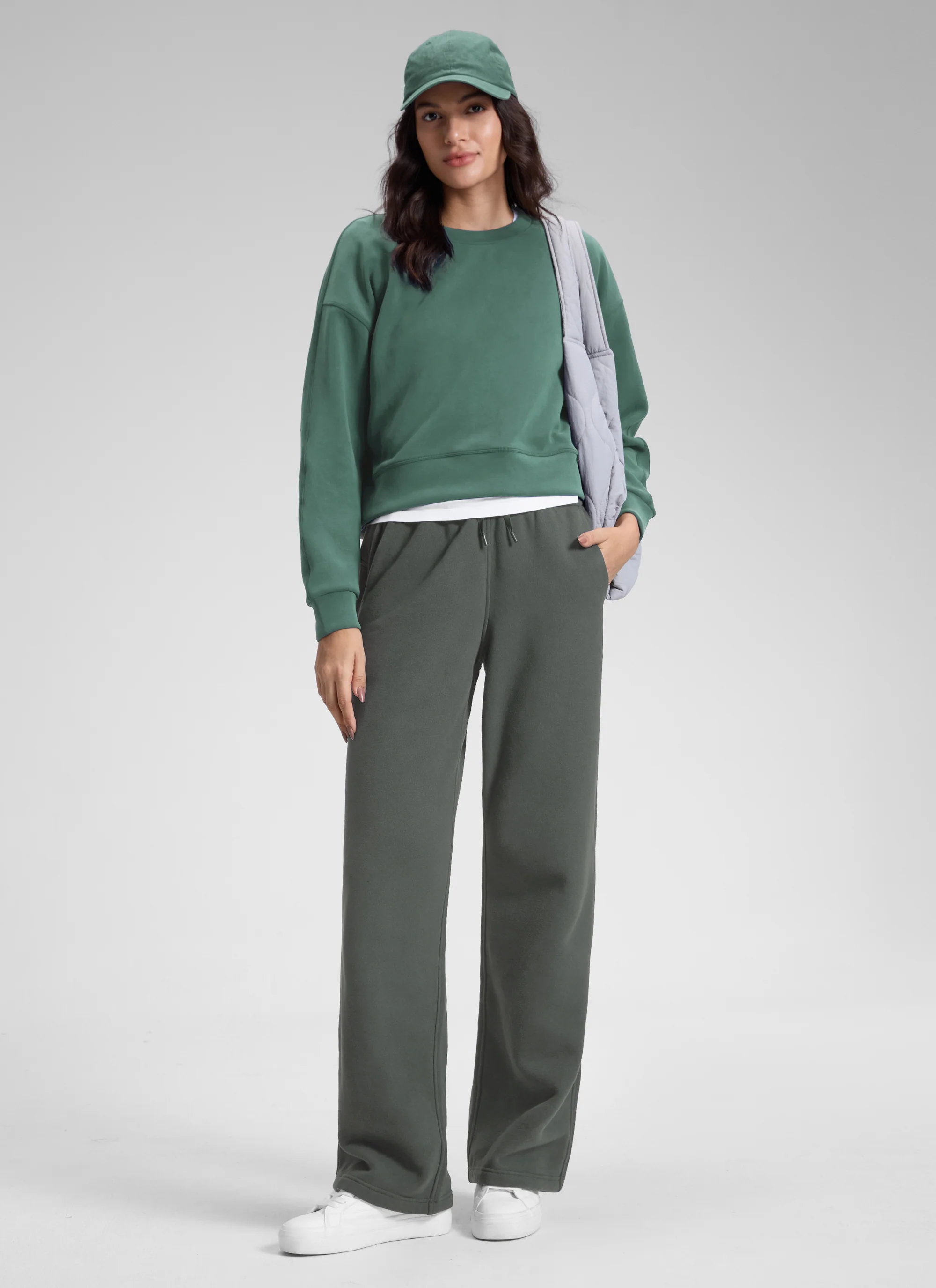 Fleece Lined Straight Leg Sweatpant 30'' - Image 10