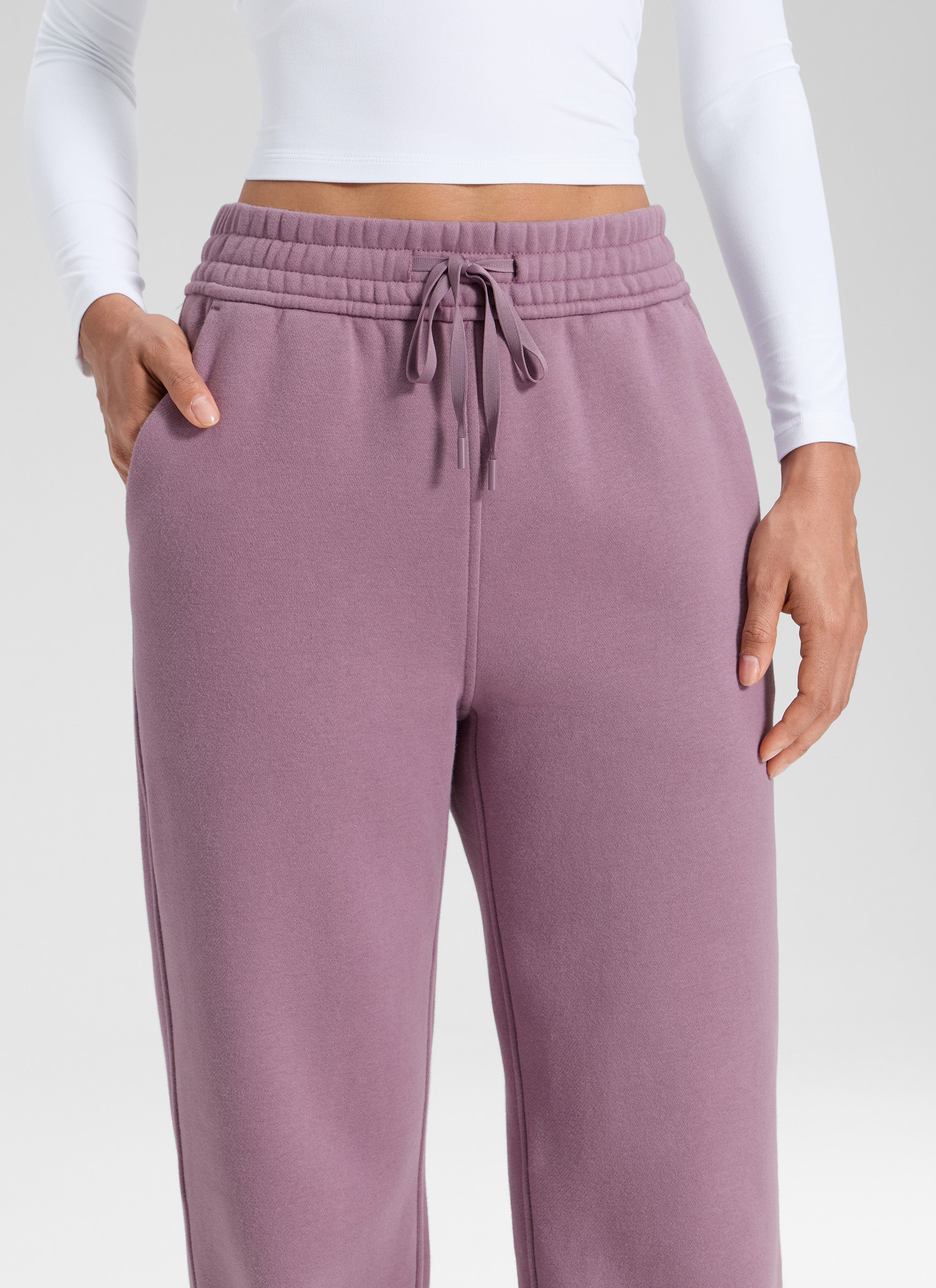 Fleece Lined Straight Leg Sweatpant 30'' - Image 22