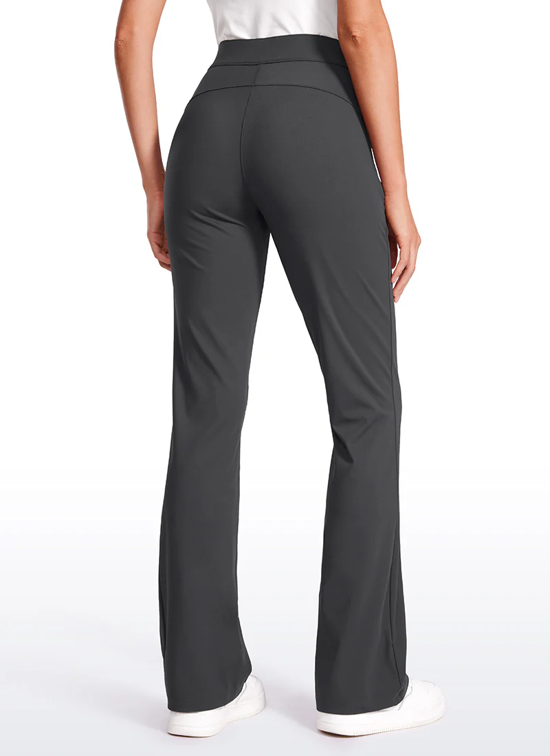 Stretch Flared Pants with Zip Pockets 31" - Image 17