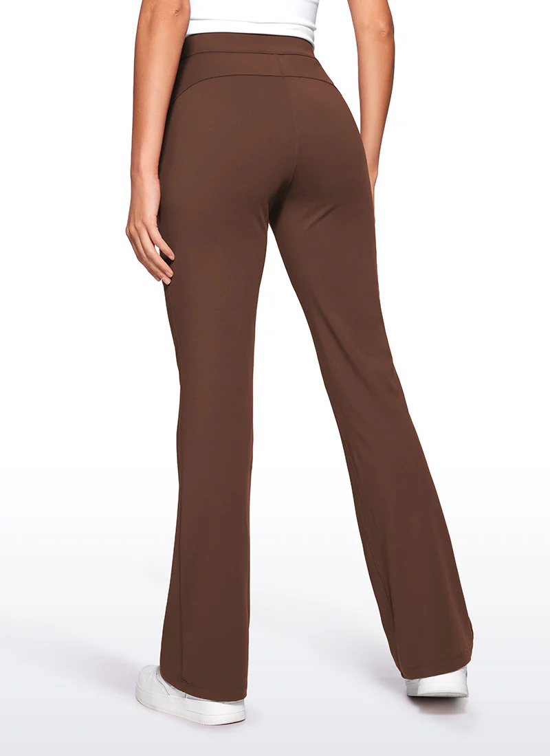 Stretch Flared Pants with Zip Pockets 31" - Image 25