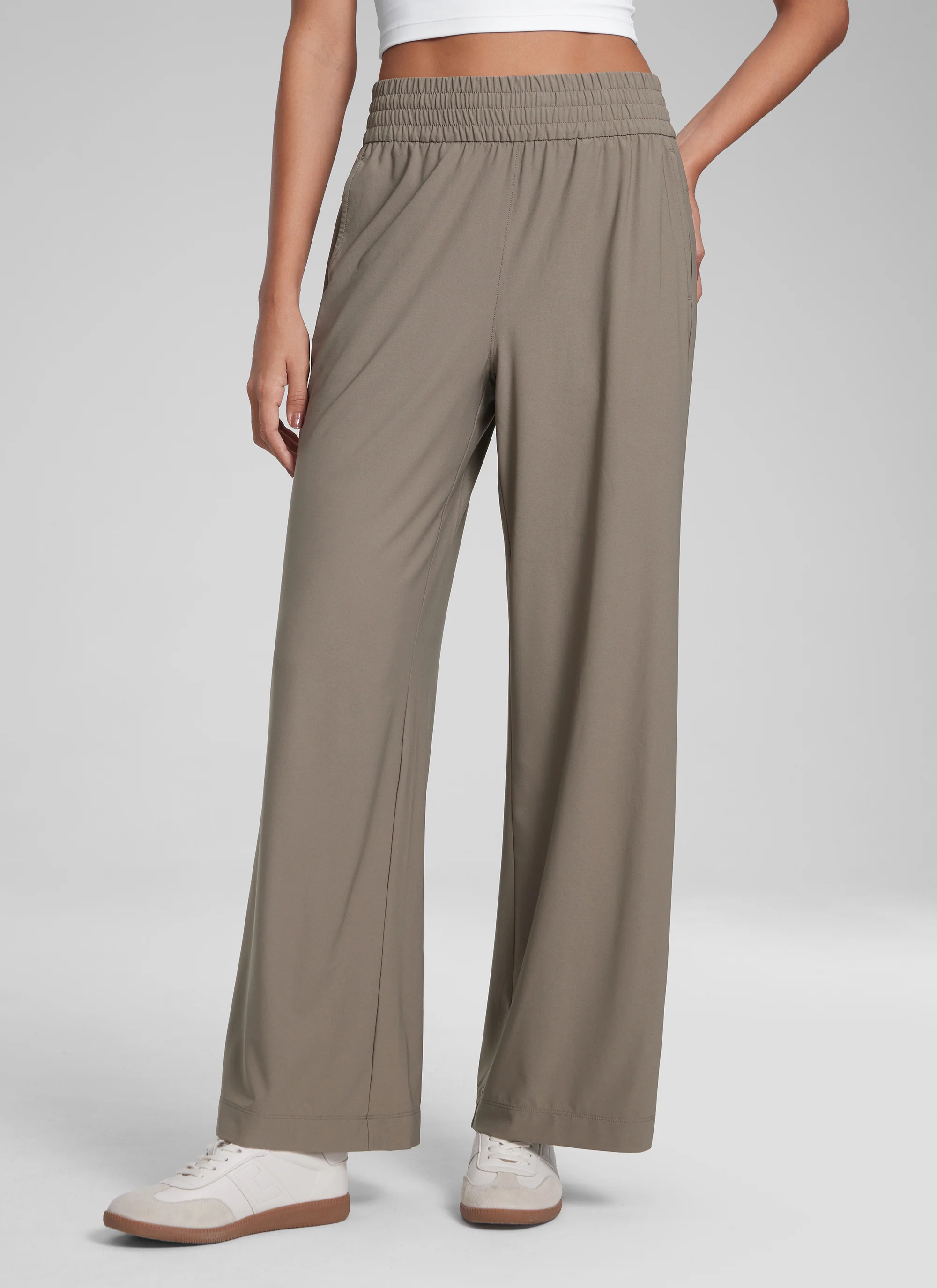 Feathery-Fit Stretchy High Rise Pant 30"