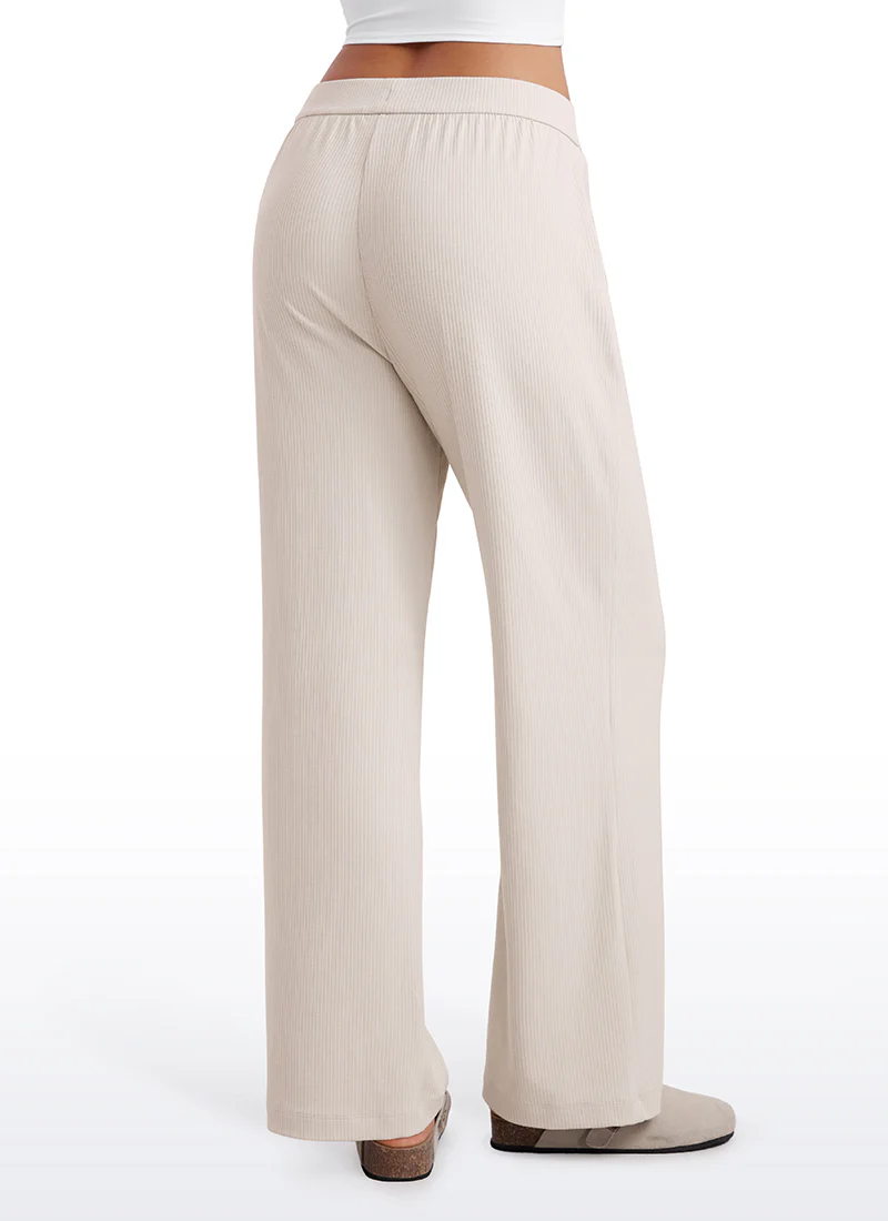 Ribbed High Rise Pocket Sweatpant 30.5" - Image 14