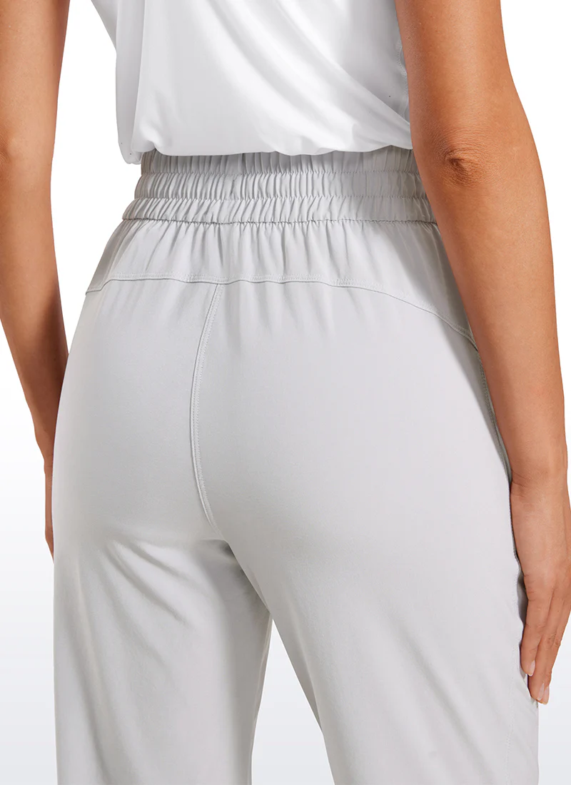 Feathery-Fit Soft Casual Workout Pants with Pockets 27" - Image 16