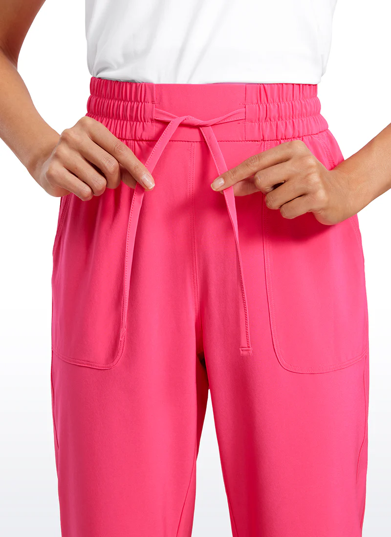 Feathery-Fit Soft Casual Workout Pants with Pockets 27" - Image 20