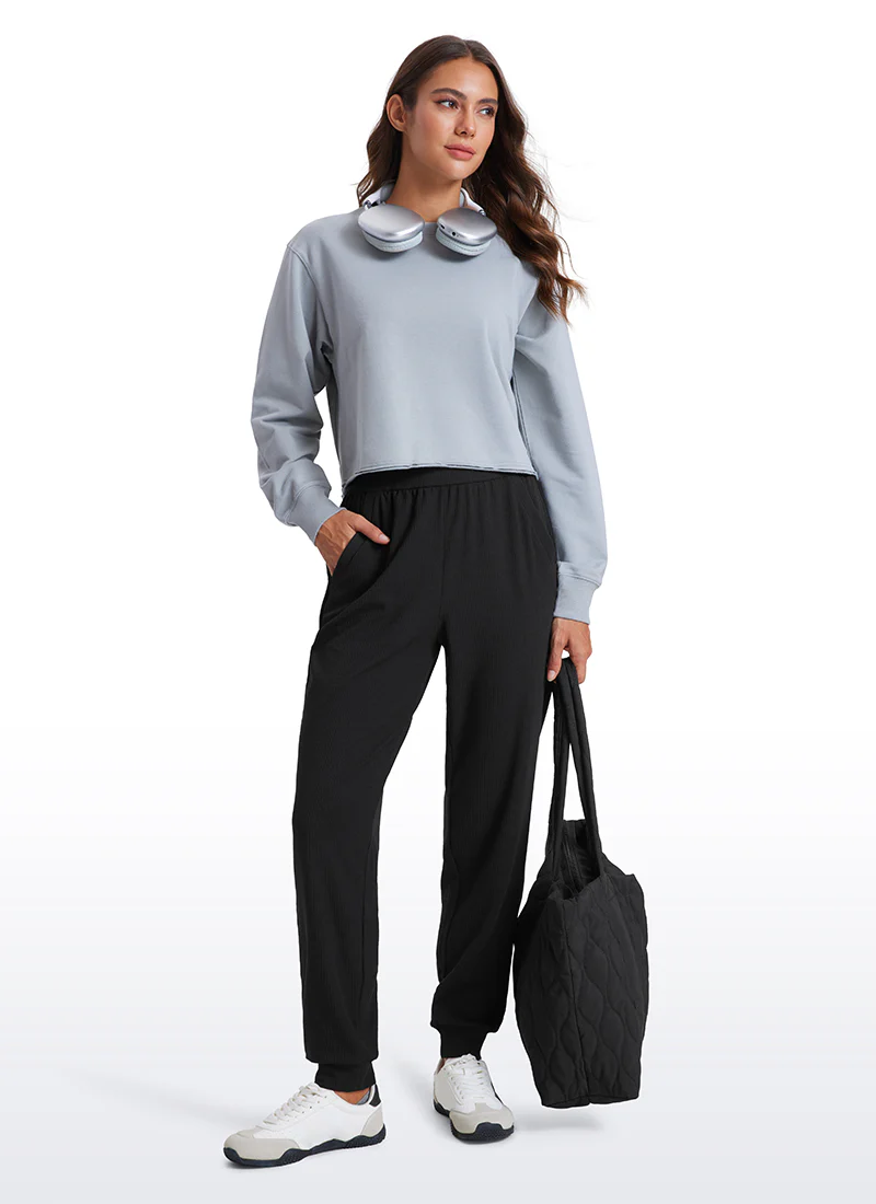 Ribbed Pocket Sweat Pant 28" - Image 6