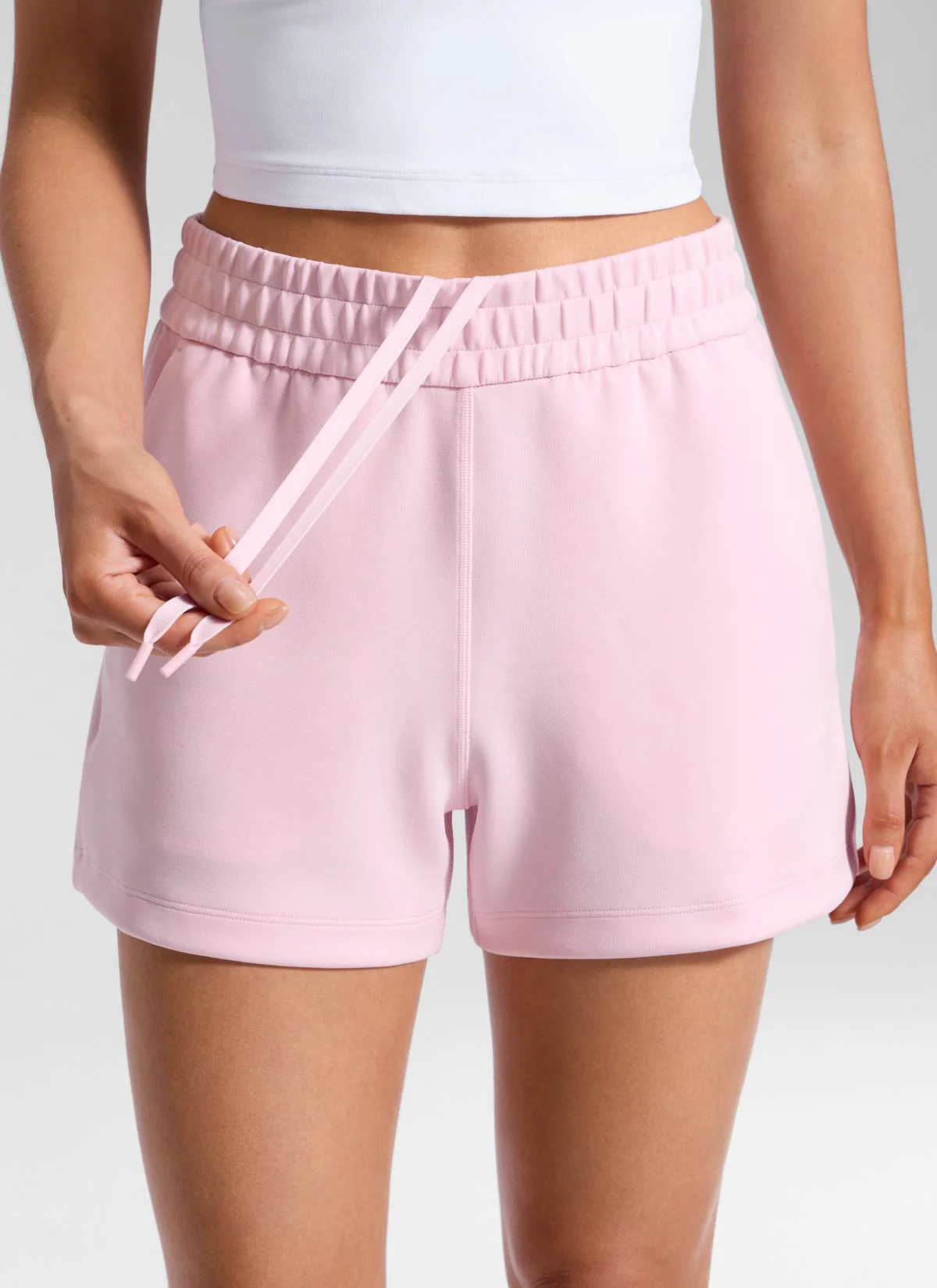 SoftAura Drawstring Pocket Sweat Shorts 4” - Image 41