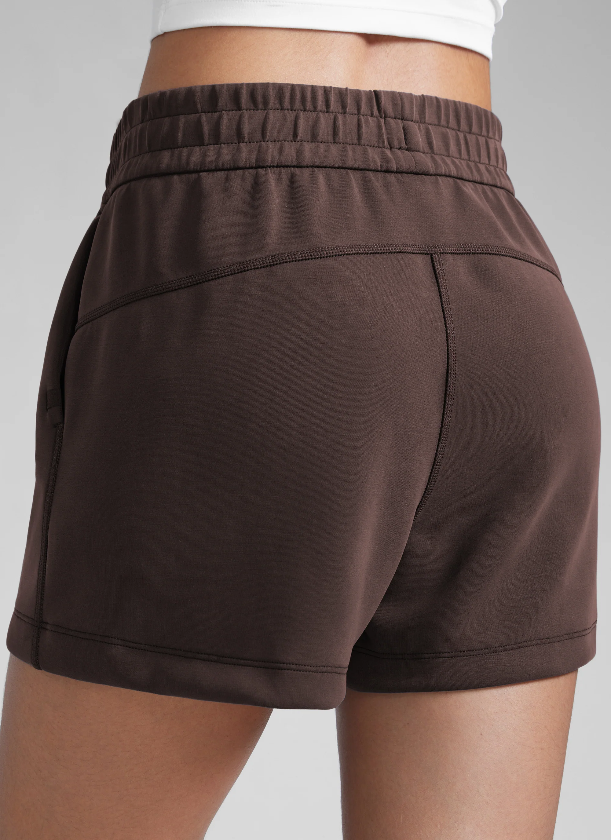 SoftAura Drawstring Pocket Sweat Shorts 4” - Image 45