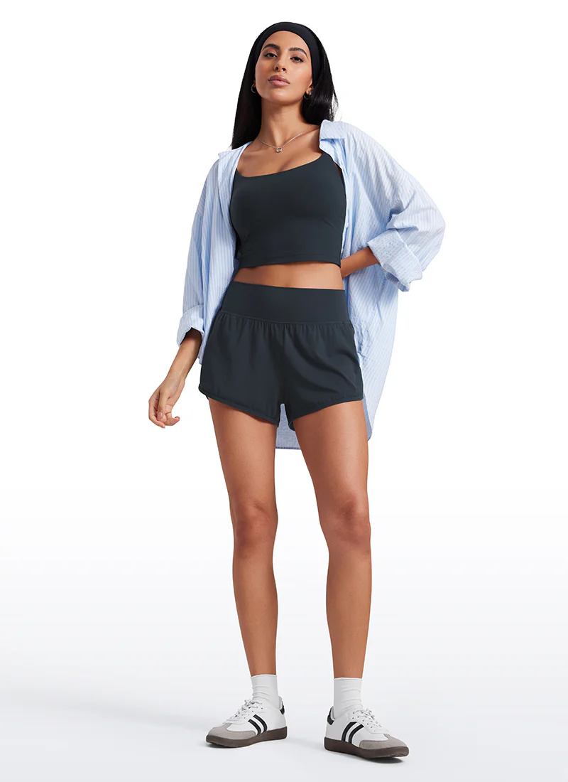 Butterluxe-Light Dolphin High Rise Shorts 2.5" - Image 11
