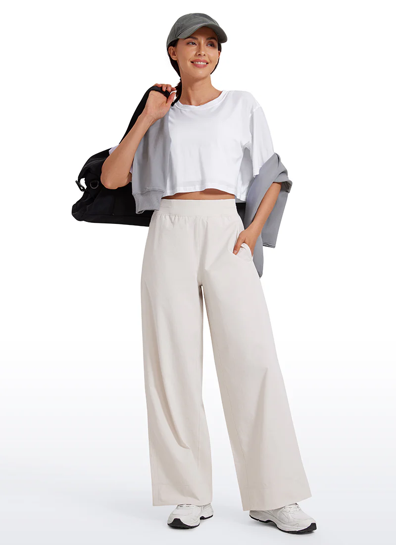 Stretch Wide Leg Casual Pant 30" - Image 11