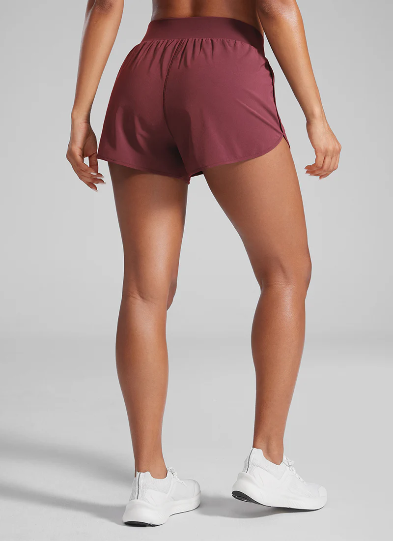 Feathery-Fit Soft Zipper Pocket Dolphin Shorts 3'' - Image 24