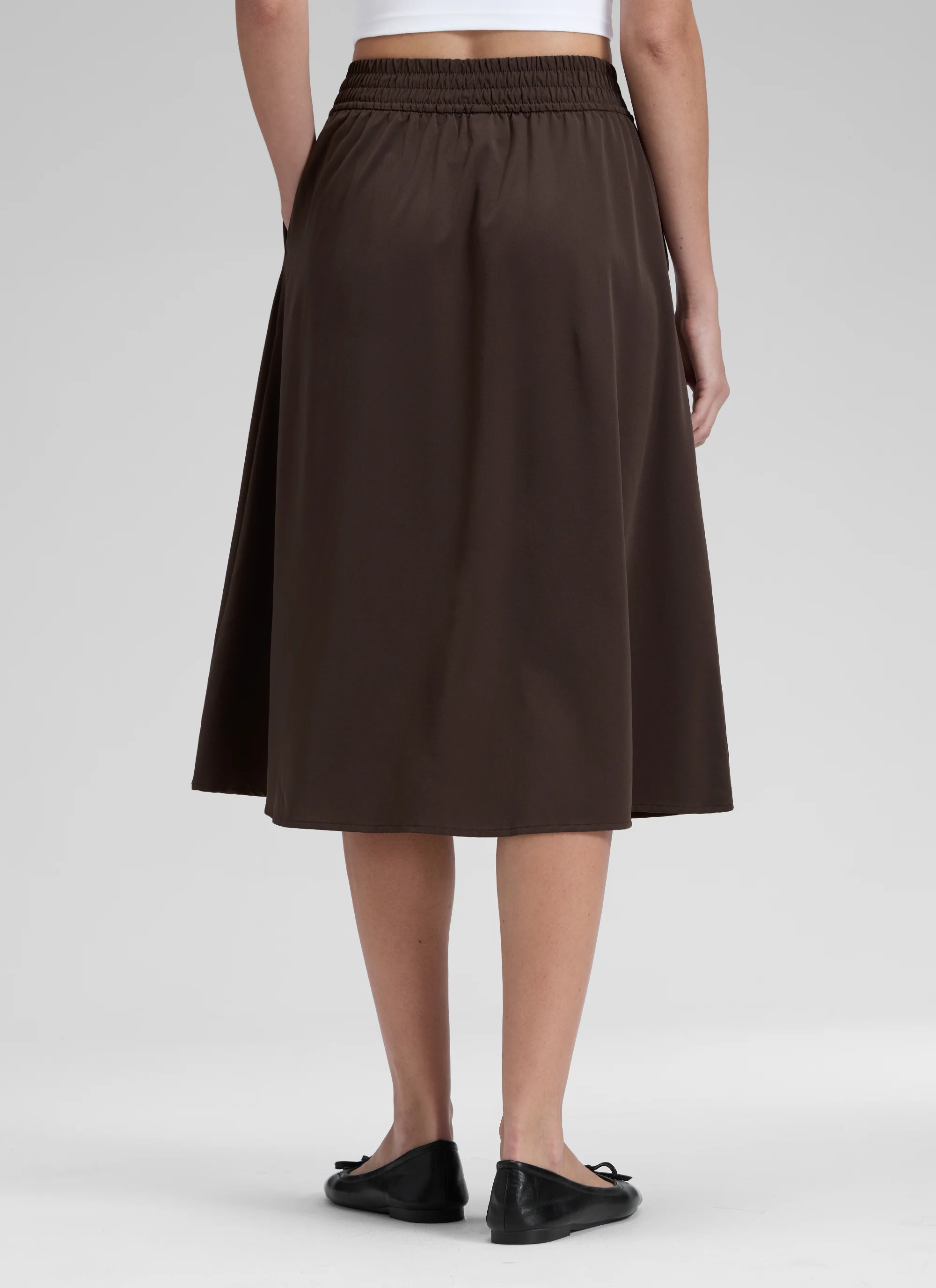 Feathery-Fit Stretchy Side Pocket Skirt - Image 16