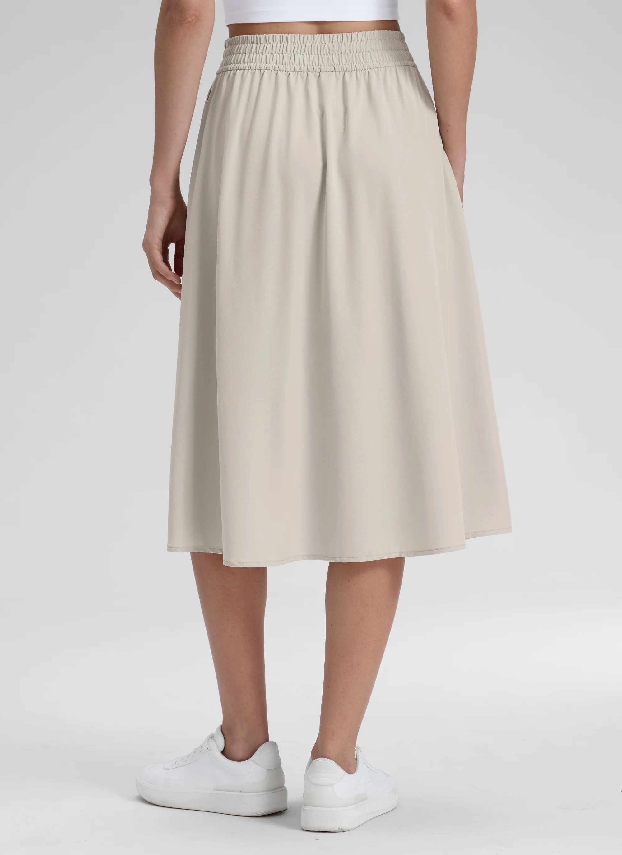 Feathery-Fit Stretchy Side Pocket Skirt - Image 20