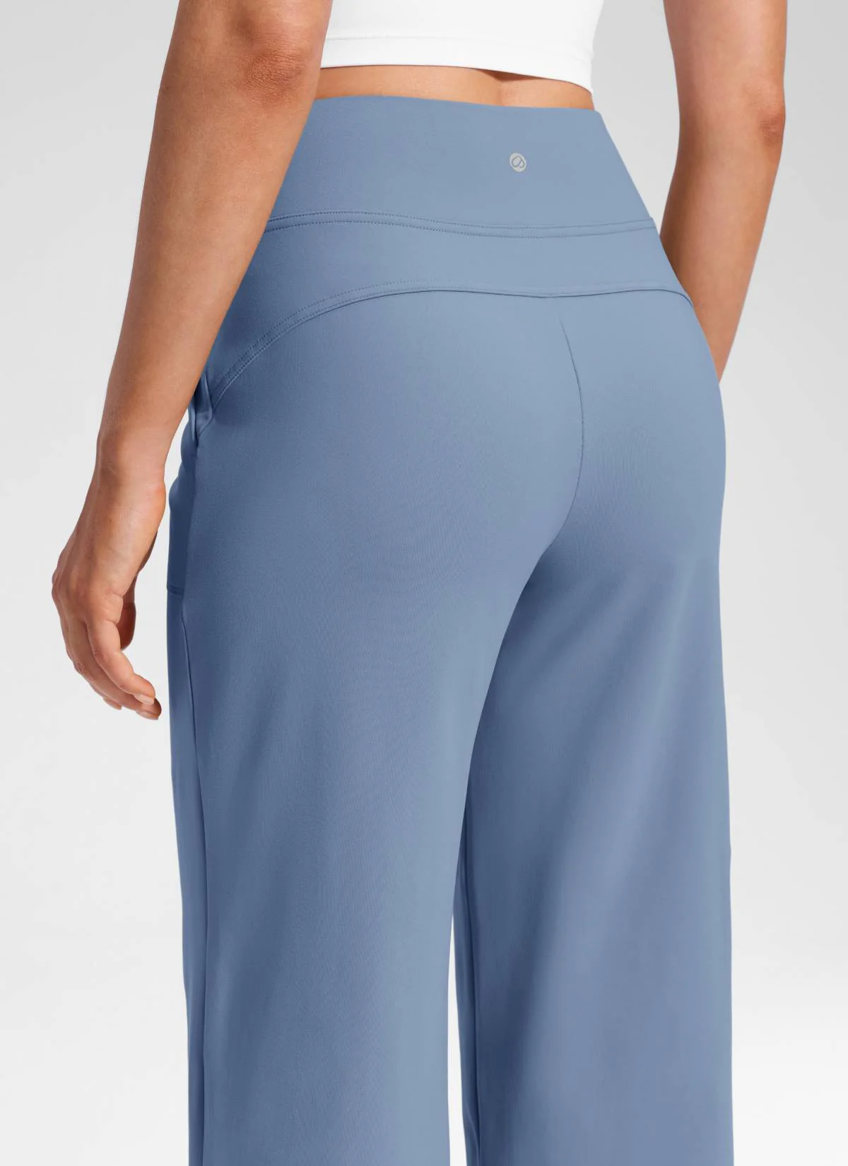 Wide Leg Faux Fly Pocket Pant 30" - Image 5