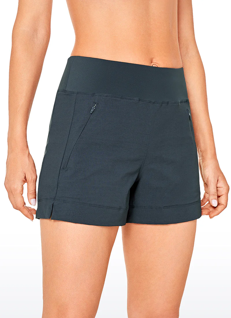 Ripstop Zip Pocket Mid Rise Shorts 4'' - Image 6