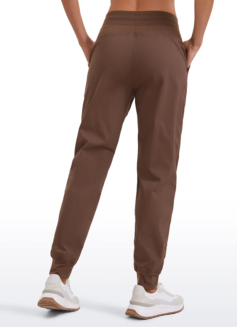 Striped Ruched Pocket Jogger 28'' - Image 5