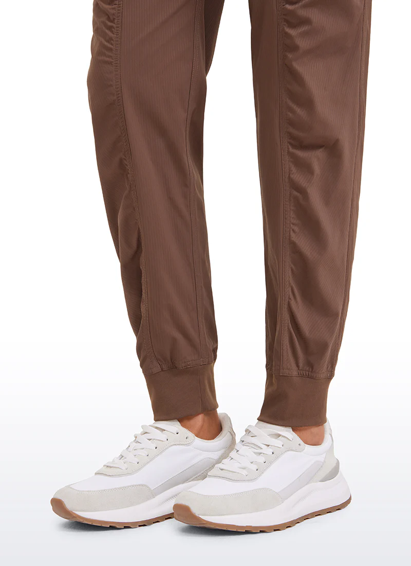 Striped Ruched Pocket Jogger 28'' - Image 7