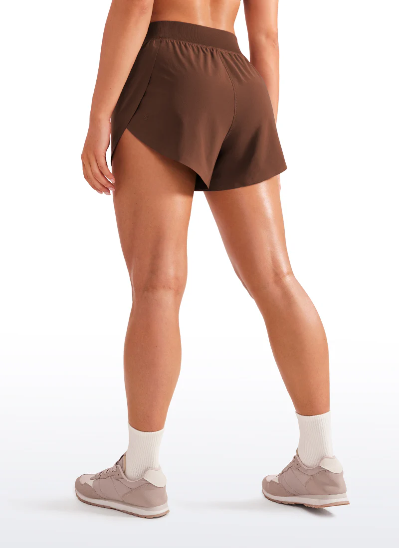 Feathery-Fit Soft Lined Mid Rise Shorts 4'' - Image 32