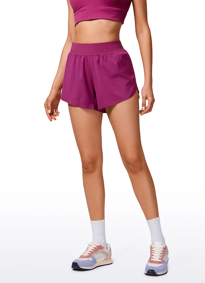 Feathery-Fit Soft Lined Mid Rise Shorts 4'' - Image 9