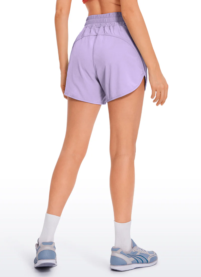Feathery-Fit Soft Mid Rise Lined Shorts 5'' - Image 31