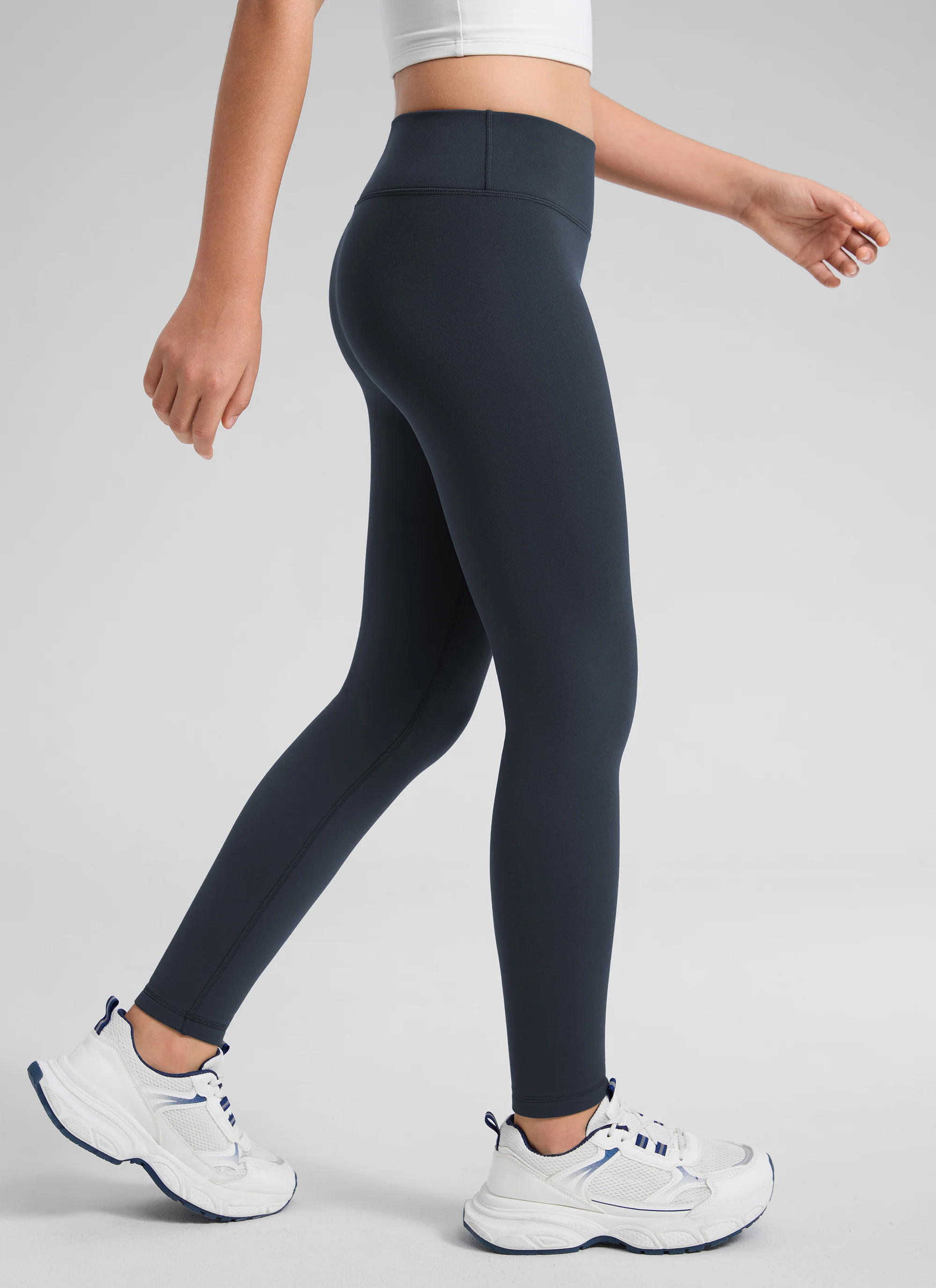 Girls Matte Thermal Fleece Lined Legging - Image 14
