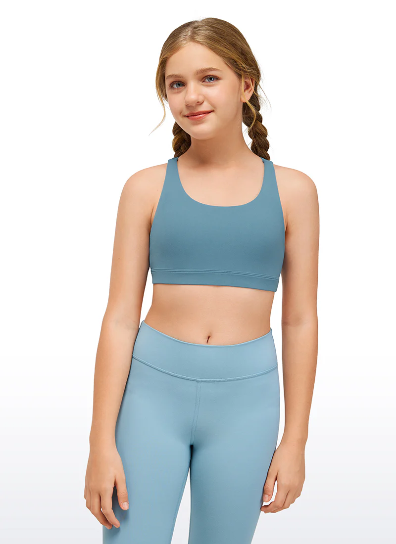 Butterluxe Girls Sport Bra Strappy Back - Image 16
