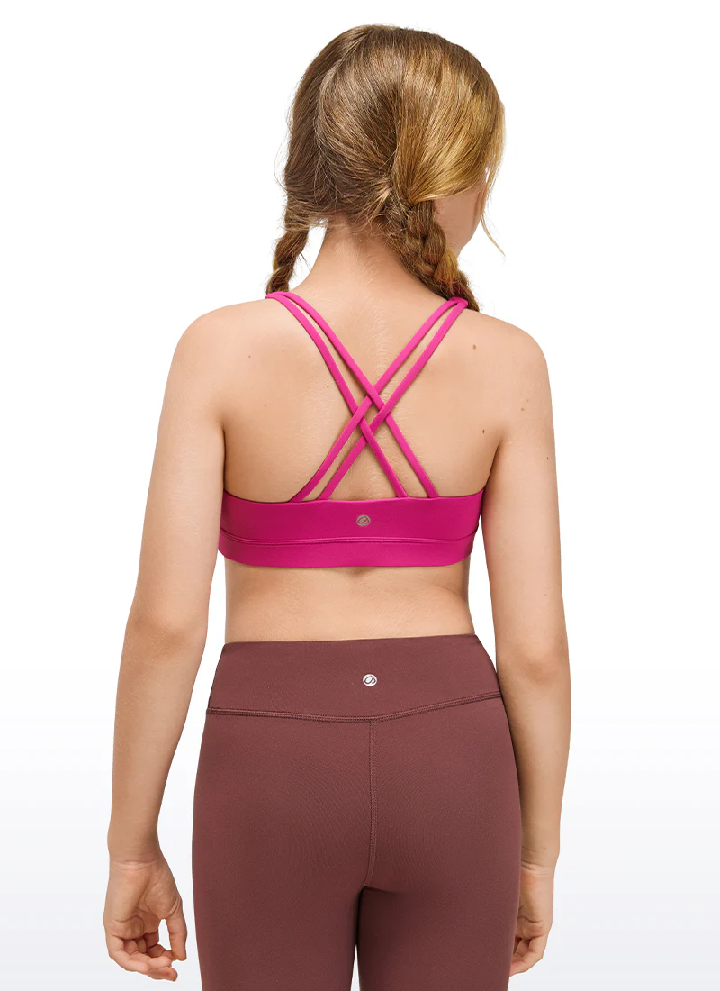 Butterluxe Girls Sport Bra Strappy Back - Image 21
