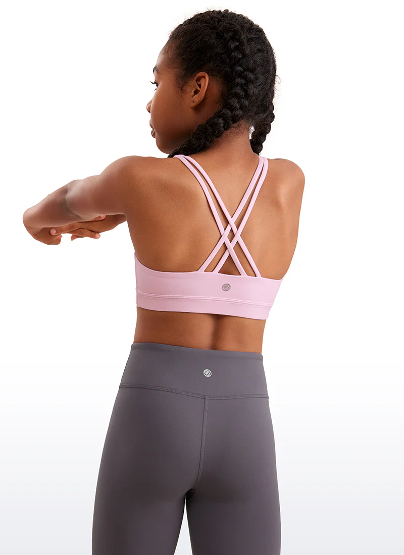 Butterluxe Girls Sport Bra Strappy Back - Image 24