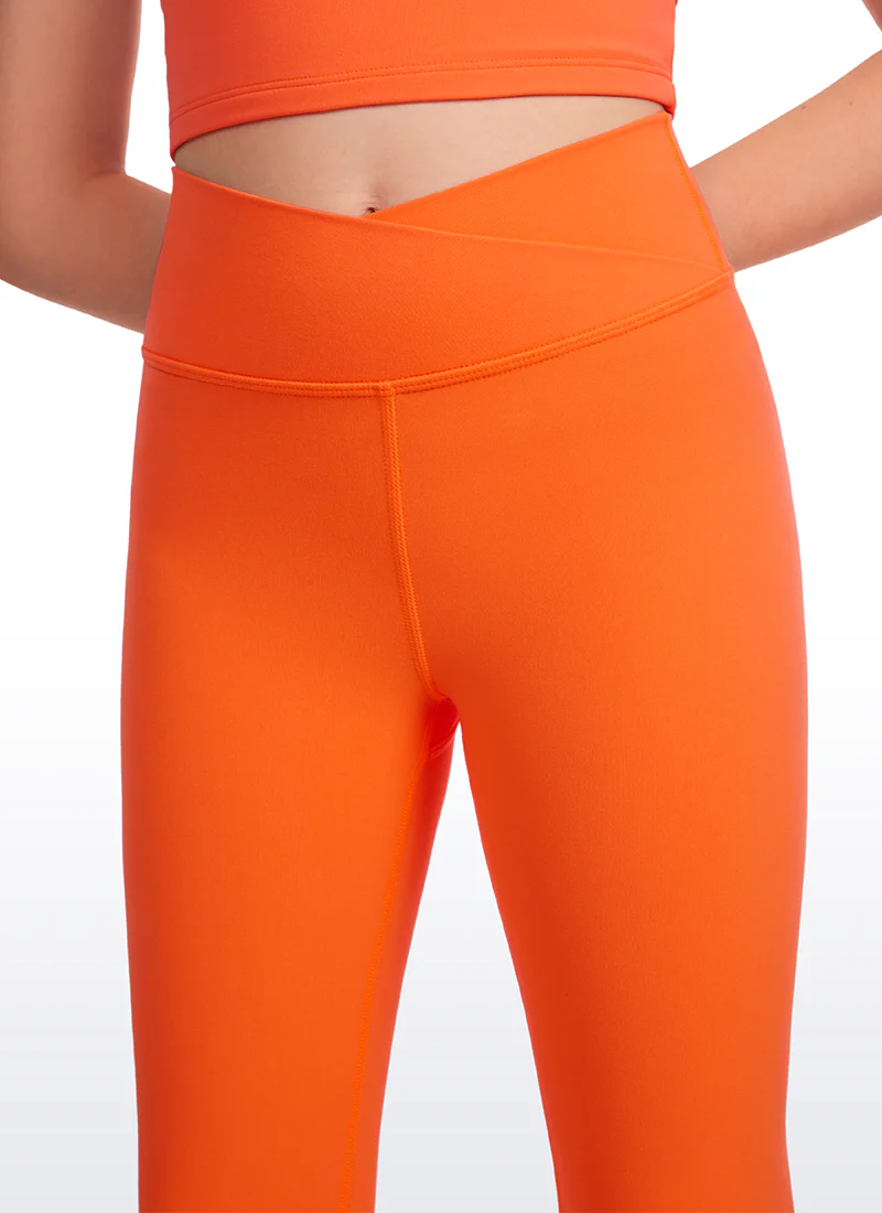 Butterluxe Girls Active Leggings - V Cross Waist - Image 4