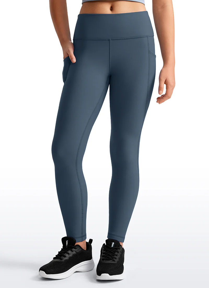 Thermal Fleece Lined Soft Girls Water-Resistant Pocketed Leggings - Image 28