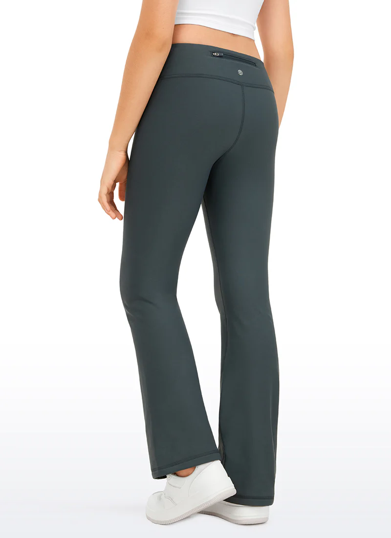 Thermal Fleece Lined Soft Girls Water Resistant Flare Leggings - Image 10